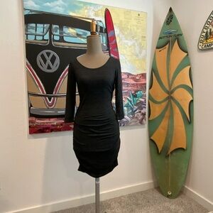 Express Charcoal Gray Mini Dress